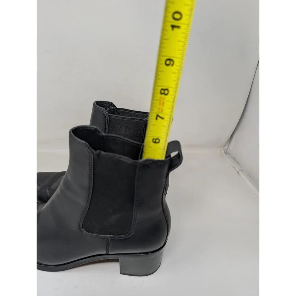 Rag & Bone Hazel Black Leather Chelsea Ankle Boots‎  Women's Size 41 / US 10.5